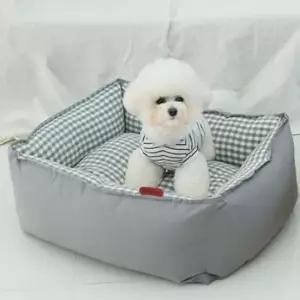 [반려] 강아지 덩크 펫쿠션 그레이 1P 반려견 침대 하우스