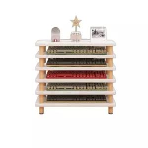 레일 컴퓨터 원목 키보드 우드 보관랙 키보드랙 슬라이드