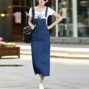 [옷은날개] 여행 패션 데님 치마 데이트 롱스커트 나들이 코디