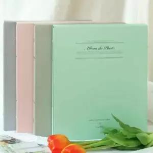 [문구] 수납용 포켓 바인더 사진앨범 소형 스크랩북 출산기념 앨범