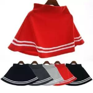 [의류] 데일리룩 후레아 밑단이선 미커트