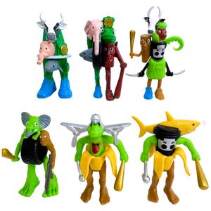 이탈리안 브레인롯 Italian brainrot 합체 캐릭터 피규어 6종 f0725