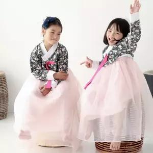 마켓블링 KASUAL 아동 한복 똑딱이 저고리