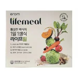 황성주 생식 이롬 1일 1생식 이룸 황선주 노인 어르신 시니어 아침 간편식 14포 식사대용