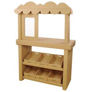 종이시장놀이 종이가판대 가게 종이집 종이 놀이