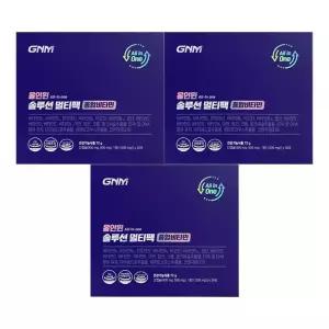 GNM자연의품격 올인원 솔루션 멀티팩 종합비타민 2400mg x 30포 3개 / 써클