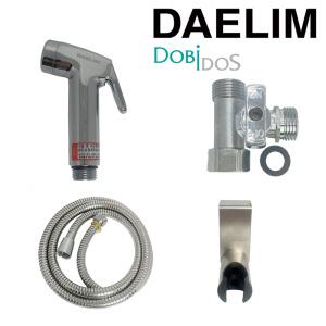 신제품 대림욕실청소건 세트,1세트 고압스프레이 연속강력분사 화장실청소건 DPF-100D