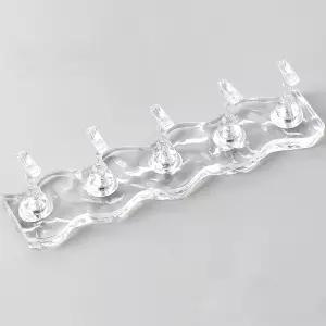 오로라 웨이브 네일 팁스탠드 투명 물결 팁보관 거치대 자석 연습용 디스플레이 마그네틱 젤네일재료