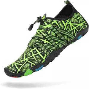 미샨샤 여성용 드라이 수영 슈즈 서핑 남성 아쿠아 4.5-15 양말 맨발 퀵 사이즈 요가용 여성/3-13.5 비치