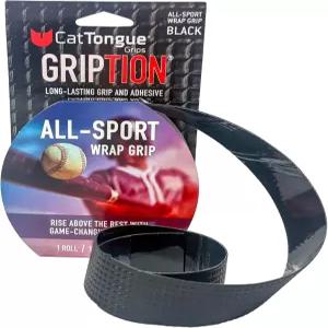 캣통그립스 스포츠 그립 테이프 랩 - 와이드 슈퍼 골프 클럽용 미끄럼 방지 풀업 바 야구 배트 라크로스