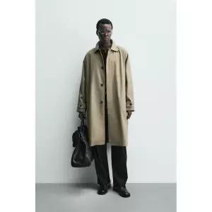 [국내] ZARA 자라 릴랙스드핏 트렌치 코트 - 샌드