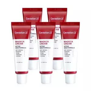 피부관리 동안관리 주름집중 안티링클 진정 보습 수분 마데카크림 액티브 스킨 포뮬러 50ml (시즌5) 5개
