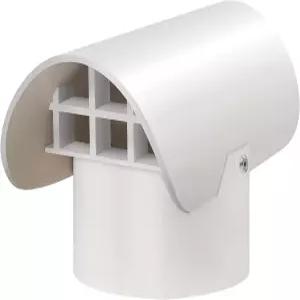 2인치 라돈 통풍구 캡 일정용 PVC 팬 파이프/루프 파이프/연관 파이프 커버 레인 배기 비 눈 잎 방지 모터