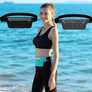 고급형 스포츠 초경량 슬림 방수 힙색 허리쌕 운동 자전거 핸드폰 런닝 가방 J7