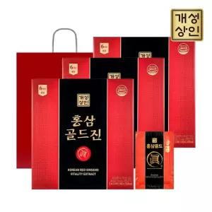 개성상인 홍삼골드진 50ml 30포 x 3박스 (총 90포)