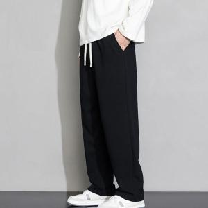 남성 봄 여름 2종 면 트레이닝 바지 일자 조거 츄리닝 WI158PN