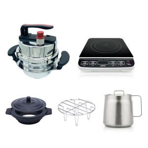 CHCU 초고압 통3중 압력밥솥+인덕션 솥밥덕션 1-2인용/인덕션밥솥 누룽지 가마솥 압력솥 밥솥