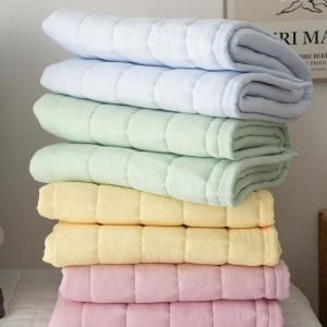 국산 4면 고정밴드 침대패드 사계절 밴딩 매트리스 누빔 이불패드 슈퍼싱글 퀸