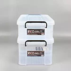 리빙박스 다용도 옷장정리함 식판수거 투명한 서류 교구 장난감 이불 침대밑수납 적재가능 22L 34L