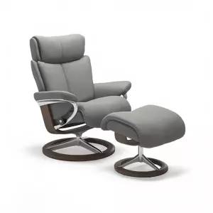 [스트레스리스] 매직(Magic) 시그니처/실버그레이-월넛