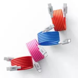 디큐브 마그네틱 우븐 케이블 PD 3.1 240W CtoC 초고속충전 1m