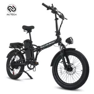 AU테크 M20 MAX 20인치 접이식 전기자전거 48V 500W 바팡모터 삼성배터리