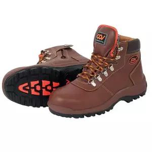 코브 ZPU597C0 COV610 천연소가죽 메쉬 6형 내측지퍼 안전화