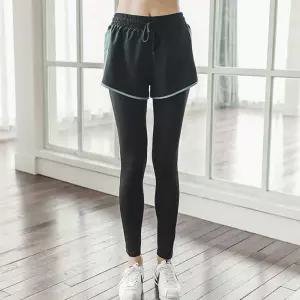 여성 레깅스 반바지 일체형 투웨이 팬츠 트레이닝 바지