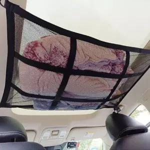 차량 루프 네트망 천장 그물 수납 포켓 실내 정리 트렁크 겸용 자동차 정리망