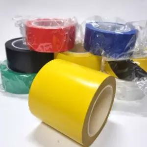 주차장 바닥 라인 안전 마스킹 테이프 100mmX30m제작 형광 출입금지 야광 위험 스티커 접근 표지판 표시 반