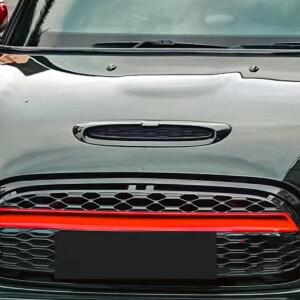 MINI F56 쿠퍼 S JCW 용 자동차 후드 스쿱 에어 플로우 흡기 벤트 커버 장식 보닛