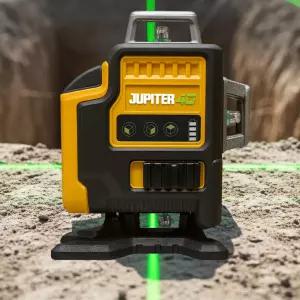 주피터 4D 그린 미니 레이저 레벨기 디월트 배터리 호환 JL4D-20DE 산업용측정기