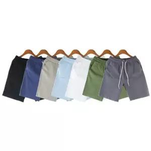 [라일리여성의류] Rly 면 마 밴딩 5부 캐주얼 포켓 여성 반바지