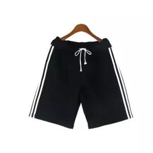 [라일리여성의류] Rly 옆두줄 5부 트레이닝 홈웨어 밴딩 반바지