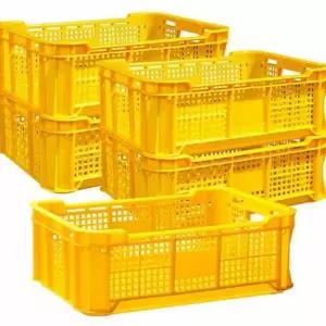 이사 AWF790J6 바구니 플라스틱 바구니 이삿짐 컨테이너 농산물 용품 직사각형 수확용 운반용 이동식 다용