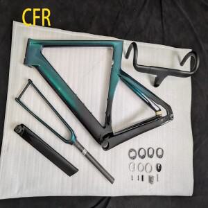 에어로드 CFR 로드 바이크 카본 프레임 프레스핏 BB86 완전 내부 배선 플랫 마운트 디스크 스탠다드 700C S