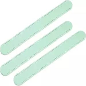 uxcell 3Pcs 핸드백 손잡이 가죽 랩 커버 8.8인치 그립 보호대 PU 어깨 스트랩 패드 여행 가방 제작 용품