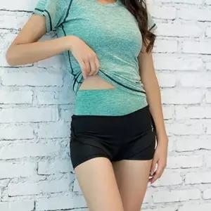 여성 스포츠 요가 헬스 기능성 트레이닝 반바지 qTs3+6JKq