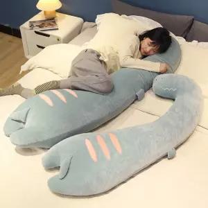 공룡 바디필로우 안고자는 모찌인형 모찌 대형모찌인형 수면 침대용