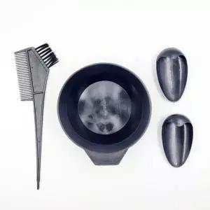 [콩심팥심]믹싱볼염색용품 이어캡 빗 피부보호 재사용가능 염색도구키트