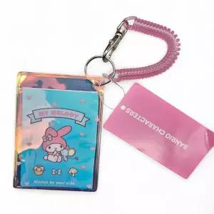 산리오 마이멜로디 패스카드 케이스 투명 홀로그램 카드지갑
