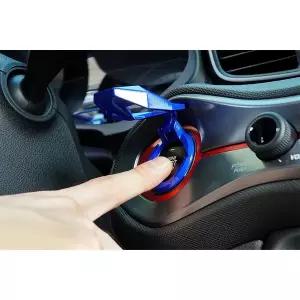 블랙 스타트버튼 시동 링 자동차 장식 용품 악세사리 커버