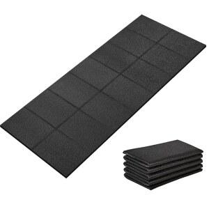 트레드밀 매트 68 X24 트레 보행 바이크 카펫용 스핀 WERCHO 패드 접이식 타원형