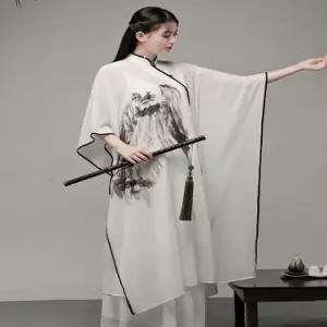 여성용 투피스 젠틀맨 정장세트 하이넥 다이얼 다복선무 국민풍 빅사이즈 BE1