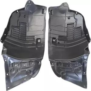 SecosAutoparts 1쌍 전면 펜더 라이너 내부 패널 Infiniti Q50 2014-2023용 Replace 638404GA0B 638414GA0B