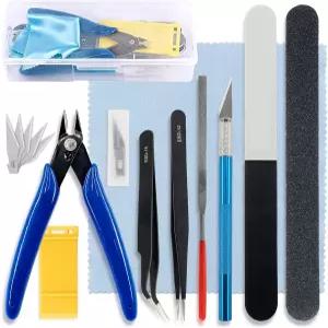 11PCS 모델 도구 키트 건담 공예 세트 취미 건축 기본 조립 건물 수리를 위한