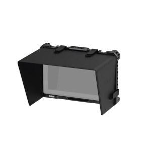 NITZE OSEE G7 PRO JT OE02B 슈즈 콜드 듀얼 레일 케이지 7인치 내장 PU 선후드 가죽 모니터용 NATO