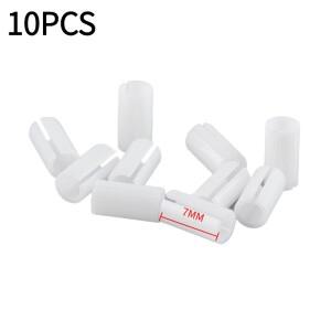 10개 7mm 광섬유 레이저 슬리브 비주얼 폴트 로케이터 세라믹 튜브 세트 수리 교체용 부품