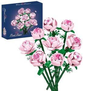 CHUANGPIN 성인용 만들기 그녀 데이 컬렉션 선물 장미 크리스마스 조화 또는 식물 발렌타인 세트 741개 위한 기념일 그를 데코를