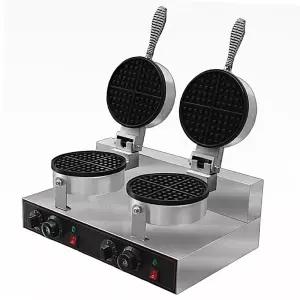 업소용 기계 와플 크로플 메이커2구